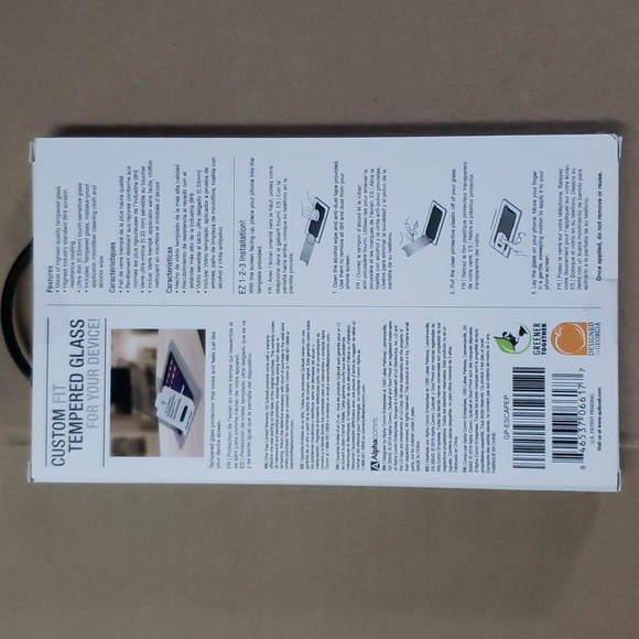 LG Escape Plus Premium Tempered Glass Screen Protection - Picture 2 of 2